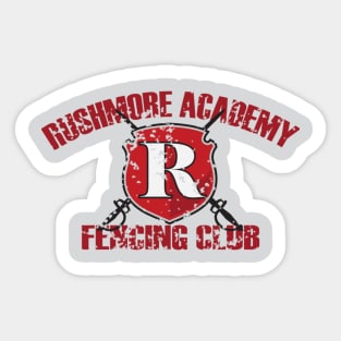 Rushmore Academy Fencing Club Sticker